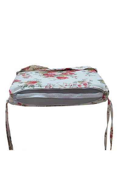 Mi̇rzade 4 Adet Eli̇t Yüksek Arkali Mi̇nder Duck Bezi̇-Eltm-Prm 130267 V1 V4 | 4’lü Elit Yüksek Arkalı Sandalye Minderi – Duck Bezi, Fermuarlı - Resim 6