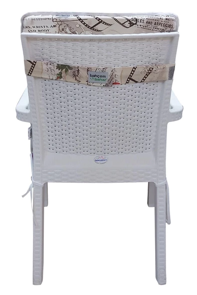 Mi̇rzade 4 Adet Eli̇t Yüksek Arkali Mi̇nder Duck Bezi̇-Eltm-Prm 100868 V1 V4 | 4’lü Elit Yüksek Arkalı Sandalye Minderi – Duck Bezi, Fermuarlı - Resim 5