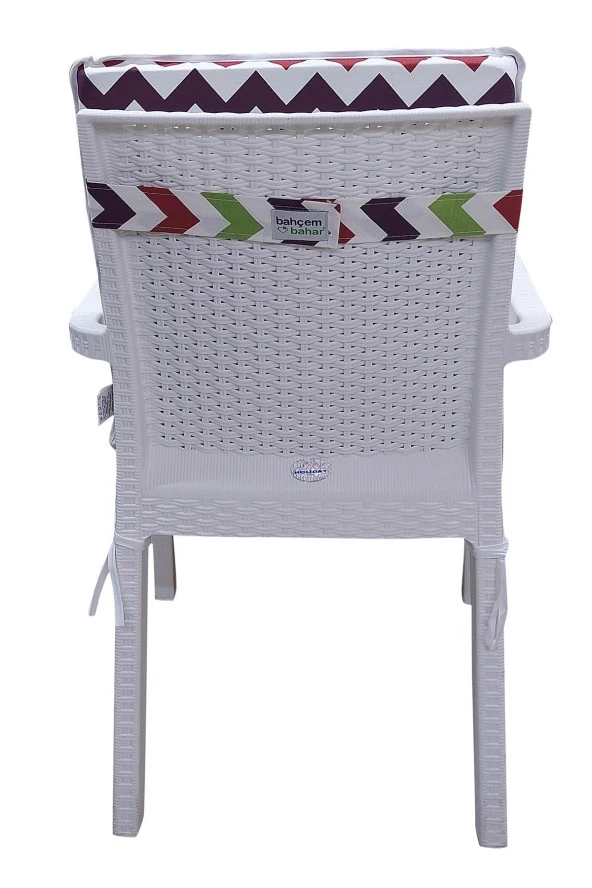 Mi̇rzade 4 Adet Eli̇t Yüksek Arkali Mi̇nder Duck Bezi̇-Eltm-Prm 42160-V008 V4 | 4’lü Elit Yüksek Arkalı Sandalye Minderi – Duck Bezi, Fermuarlı - Resim 3