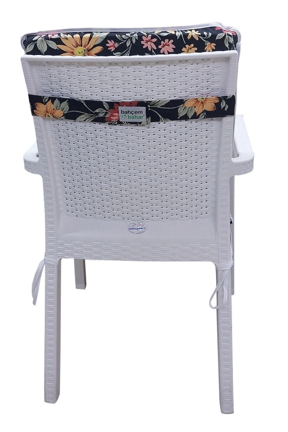 Mi̇rzade 4 Adet Eli̇t Yüksek Arkali Mi̇nder Duck Bezi̇-Eltm-Prm 111089 V-001 V4 | 4’lü Elit Yüksek Arkalı Sandalye Minderi – Duck Bezi, Fermuarlı - Resim 5