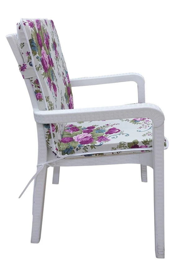 4 Adet Eli̇t Yüksek Arkali Mi̇nder Duck Bezi̇-Eltm-Prm130267-V004 V4 | 4’lü Elit Yüksek Arkalı Sandalye Minderi – Duck Bezi, Fermuarlı - Resim 4