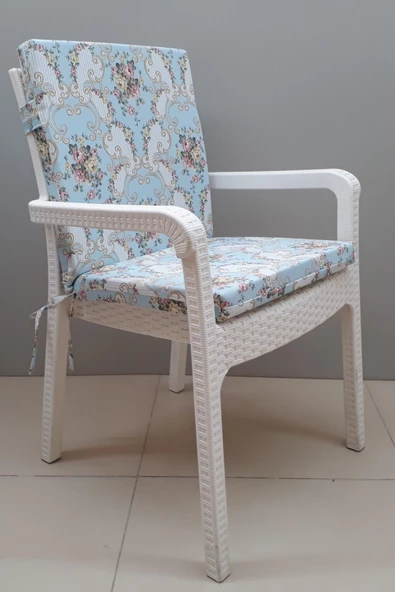 4 Adet Eli̇t Yüksek Arkali Mi̇nder Duck Bezi̇-32279-01 V4 | 4’lü Elit Yüksek Arkalı Sandalye Minderi – Duck Bezi, Fermuarlı - Resim 2