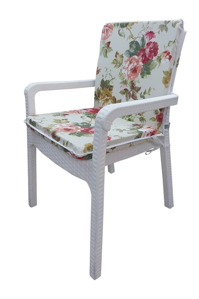 4 Adet Eli̇t Yüksek Arkali Mi̇nder Duck Bezi̇-Eltm-Prm170913-V007 V4 | 4’lü Elit Yüksek Arkalı Sandalye Minderi – Duck Bezi, Fermuarlı - Resim 3