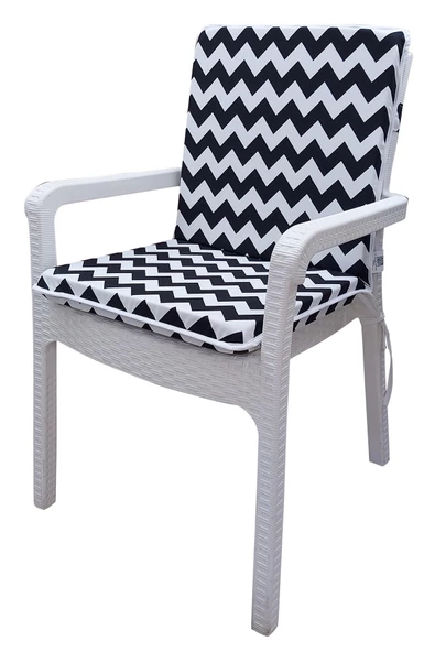 4 Adet Eli̇t Yüksek Arkali Mi̇nder Duck Bezi̇-Eltm Prm 042160 V15 V4 | 4’lü Elit Yüksek Arkalı Sandalye Minderi – Duck Bezi, Fermuarlı - Resim 3