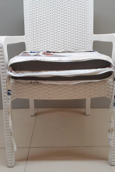 4 Adet Eli̇t Yüksek Arkali Mi̇nder Duck Bezi̇-33273-01 V4 | 4’lü Elit Yüksek Arkalı Sandalye Minderi – Duck Bezi, Fermuarlı - Resim 8