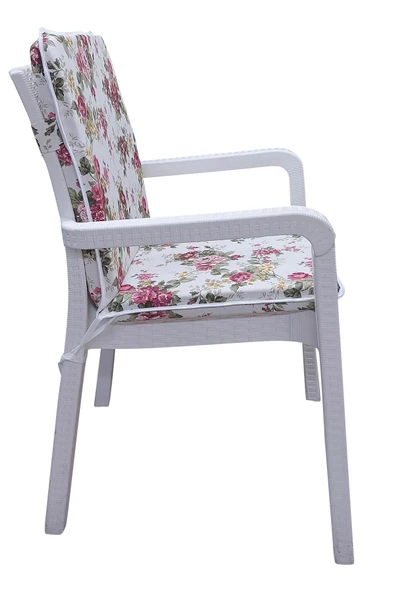 4 Adet Eli̇t Yüksek Arkali Mi̇nder Duck Bezi̇-Eltm-Prm160626-V003 V4 | 4’lü Elit Yüksek Arkalı Sandalye Minderi – Duck Bezi, Fermuarlı - Resim 2