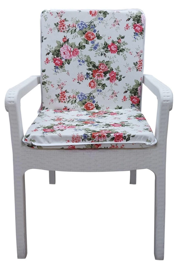 4 Adet Eli̇t Yüksek Arkali Mi̇nder Duck Bezi̇-Eltm-Prm160626-V004 | 4’lü Elit Yüksek Arkalı Sandalye Minderi – Duck Bezi, Fermuarlı ürün görseli