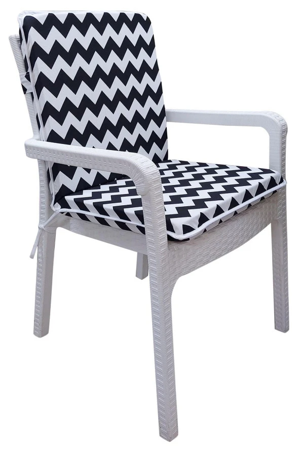 4 Adet Eli̇t Yüksek Arkali Mi̇nder Duck Bezi̇-Eltm Prm 042160 V15 V4 | 4’lü Elit Yüksek Arkalı Sandalye Minderi – Duck Bezi, Fermuarlı - Resim 2