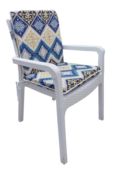 Mi̇rzade 6 Adet Eli̇t Yüksek Arkali Mi̇nder Duck Bezi̇-Eltm-Prm093495-V003 V6 | 6’lı Elit Yüksek Arkalı Sandalye Minderi – Duck Bezi, Fermuarlı - Resim 2