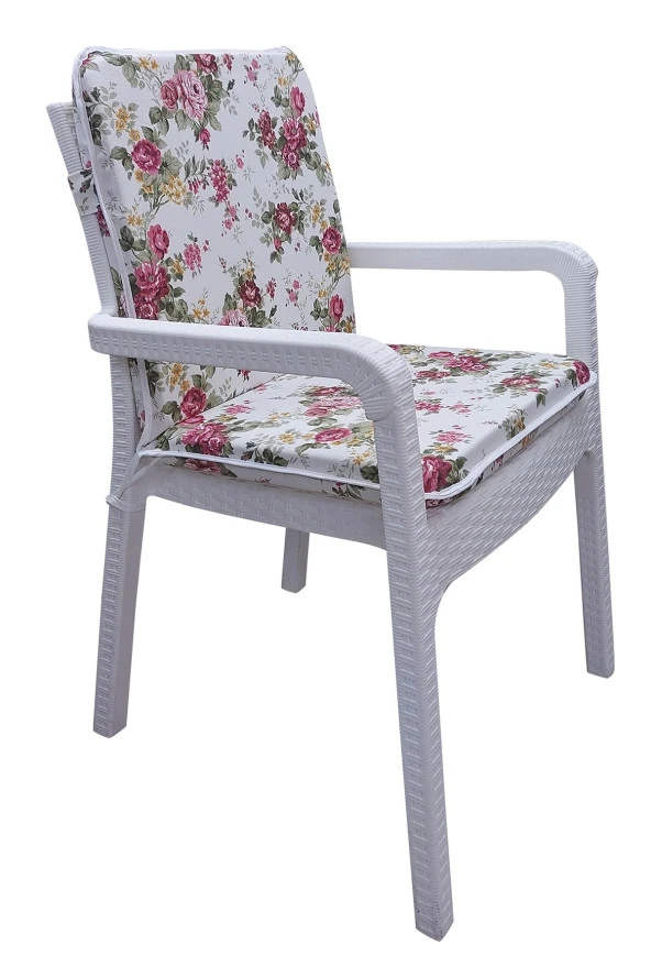 Mi̇rzade 6 Adet Eli̇t Yüksek Arkali Mi̇nder Duck Bezi̇-Eltm-Prm160626-V003 V6 | 6’lı Elit Yüksek Arkalı Sandalye Minderi – Duck Bezi, Fermuarlı - Resim 3