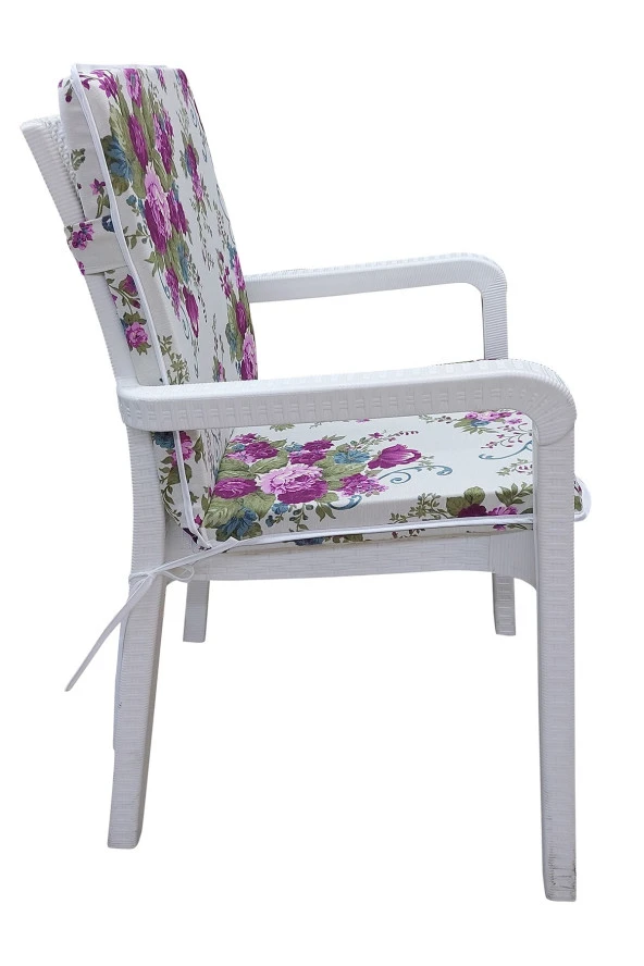 Mi̇rzade 6 Adet Eli̇t Yüksek Arkali Mi̇nder Duck Bezi̇-Eltm-Prm130267-V004 V6 | 6’lı Elit Yüksek Arkalı Sandalye Minderi – Duck Bezi, Fermuarlı - Resim 4