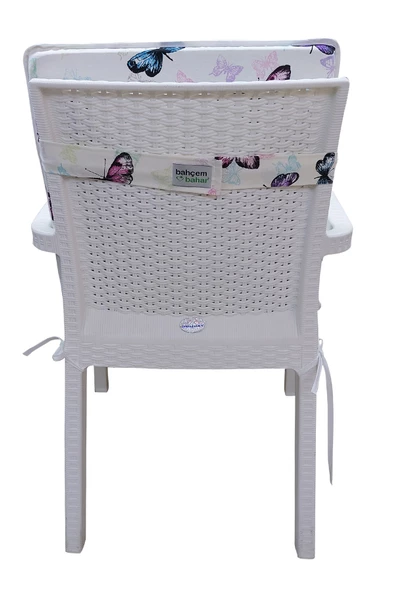 Mi̇rzade 6 Adet Eli̇t Yüksek Arkali Mi̇nder Duck Bezi̇-Eltm-Prm081061-V009 V6 | 6’lı Elit Yüksek Arkalı Sandalye Minderi – Duck Bezi, Fermuarlı - Resim 5