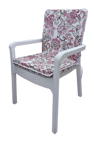 Mi̇rzade 6 Adet Eli̇t Yüksek Arkali Mi̇nder Duck Bezi̇-Eltm-Prm111064-V001 V6 | 6’lı Elit Yüksek Arkalı Sandalye Minderi – Duck Bezi, Fermuarlı - Resim 3