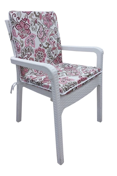 Mi̇rzade 6 Adet Eli̇t Yüksek Arkali Mi̇nder Duck Bezi̇-Eltm-Prm111064-V001 V6 | 6’lı Elit Yüksek Arkalı Sandalye Minderi – Duck Bezi, Fermuarlı - Resim 2