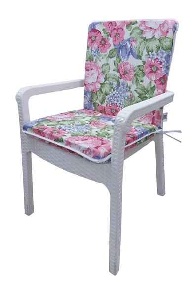 Mi̇rzade 6 Adet Eli̇t Yüksek Arkali Mi̇nder Duck Bezi̇-Eltm-Prm160185-V32 V6 | 6’lı Elit Yüksek Arkalı Sandalye Minderi – Duck Bezi, Fermuarlı - Resim 3