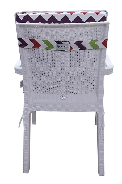 Mi̇rzade 6 Adet Eli̇t Yüksek Arkali Mi̇nder Duck Bezi̇-Eltm-Prm 42160-V008 V6 | 6’lı Elit Yüksek Arkalı Sandalye Minderi – Duck Bezi, Fermuarlı - Resim 3