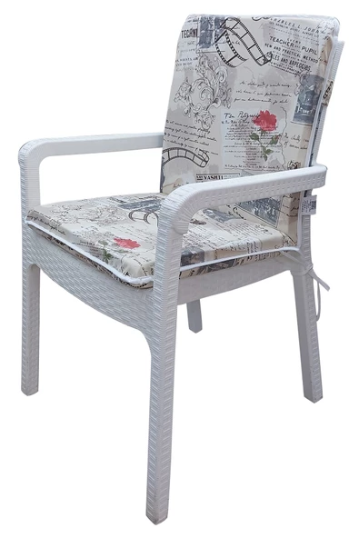 Mi̇rzade 6 Adet Eli̇t Yüksek Arkali Mi̇nder Duck Bezi̇-Eltm-Prm 100868 V1 V6 | 6’lı Elit Yüksek Arkalı Sandalye Minderi – Duck Bezi, Fermuarlı - Resim 3