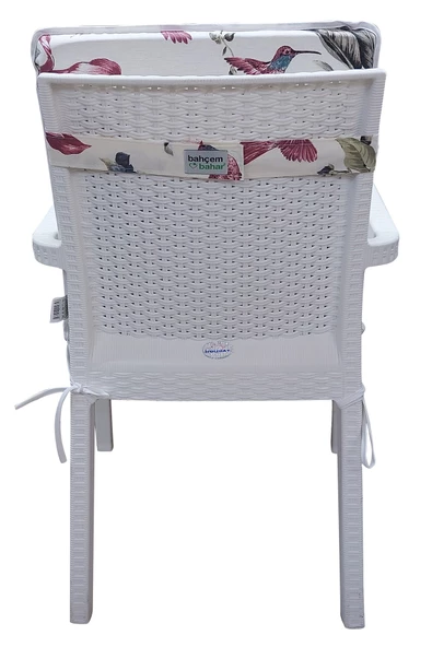 Mi̇rzade 6 Adet Eli̇t Yüksek Arkali Mi̇nder Duck Bezi̇-Eltm-Prm 160145 V38 V6 | 6'lı Elit Yüksek Arkalı Sandalye Minderi – Duck Bezi, Fermuarlı - Resim 5