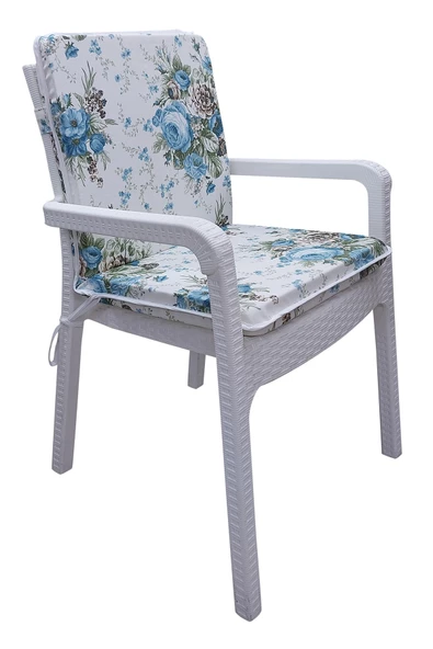 Mi̇rzade 6 Adet Eli̇t Yüksek Arkali Mi̇nder Duck Bezi̇-Eltm-Prm 130087 V040 V6 | 6’lı Elit Yüksek Arkalı Sandalye Minderi – Duck Bezi, Fermuarlı - Resim 2