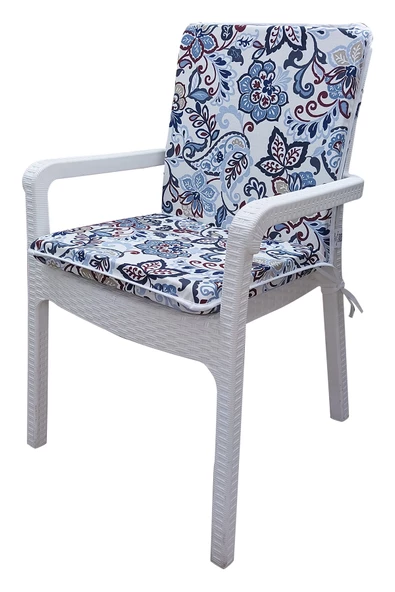 Mi̇rzade 6 Adet Eli̇t Yüksek Arkali Mi̇nder Duck Bezi̇-Eltm Prm 111064 V003 V6 | 6’lı Elit Yüksek Arkalı Sandalye Minderi – Duck Bezi, Fermuarlı - Resim 3