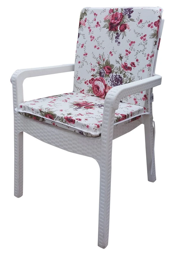 Mi̇rzade 6'Li Eli̇t Yüksek Arkali Mi̇nder Duck Bezi̇-Eltm Prm 130087 V29 | 6’lı Elit Yüksek Arkalı Sandalye Minderi – Duck Bezi, Fermuarlı - Resim 3