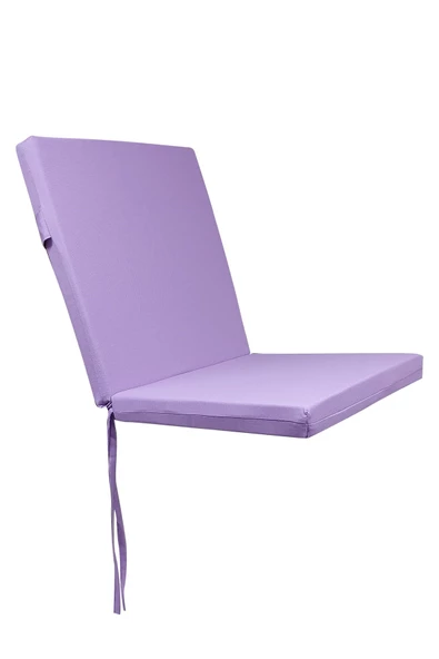 Mi̇rzade 6 Adet Eli̇t Yüksek Arkali Mi̇nder Duck Bezi̇-Li̇la | 6’lı Elit Yüksek Arkalı Sandalye Minderi – Duck Bezi, Fermuarlı - Resim 7