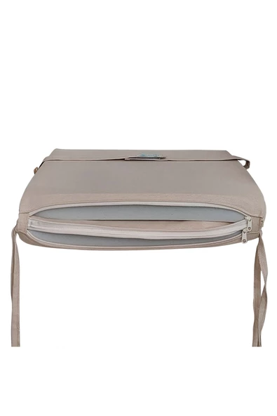 Mi̇rzade 6 Adet Eli̇t Yüksek Arkali Mi̇nder Duck Bezi̇-A.Bej | 6’lı Elit Yüksek Arkalı Sandalye Minderi – Duck Bezi, Fermuarlı - Resim 6