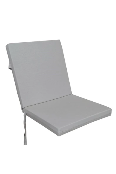 Mi̇rzade 6 Adet Eli̇t Yüksek Arkali Mi̇nder Duck Bezi̇-Açik Gri̇ | 6’lı Elit Yüksek Arkalı Sandalye Minderi – Duck Bezi, Fermuarlı - Resim 5