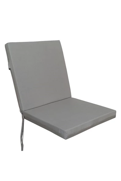 Mi̇rzade 6 Adet Eli̇t Yüksek Arkali Mi̇nder Duck Bezi̇-Koyu Gri̇ | 6’lı Elit Yüksek Arkalı Sandalye Minderi – Duck Bezi, Fermuarlı - Resim 4