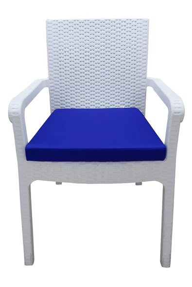 Mi̇rzade 4 Adet Hera Si̇esta Mi̇nder Su Geçi̇rmez Kumaş 5 Cm Gri̇ Sünger-Saksmavi̇ | 4’lü Su Geçirmez Hera Siesta Minderi – Fermuarlı ürün görseli