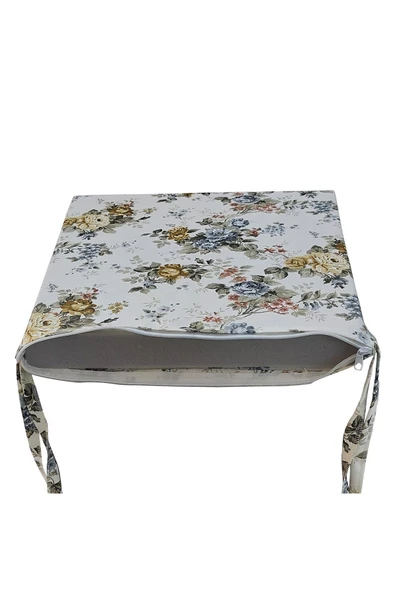 MİRZADE 6 Adet Duck Bezi Rattan Minderi-elt prm 0001 - 3