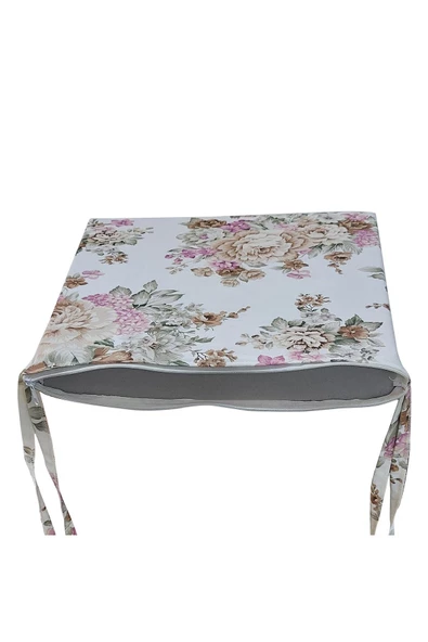 Mi̇rzade6 Adet Duck Bezi Rattan Minderi-Taç 32411-01 | 6’lı Duck Bezi Rattan Minder – Fermuarlı - Resim 3