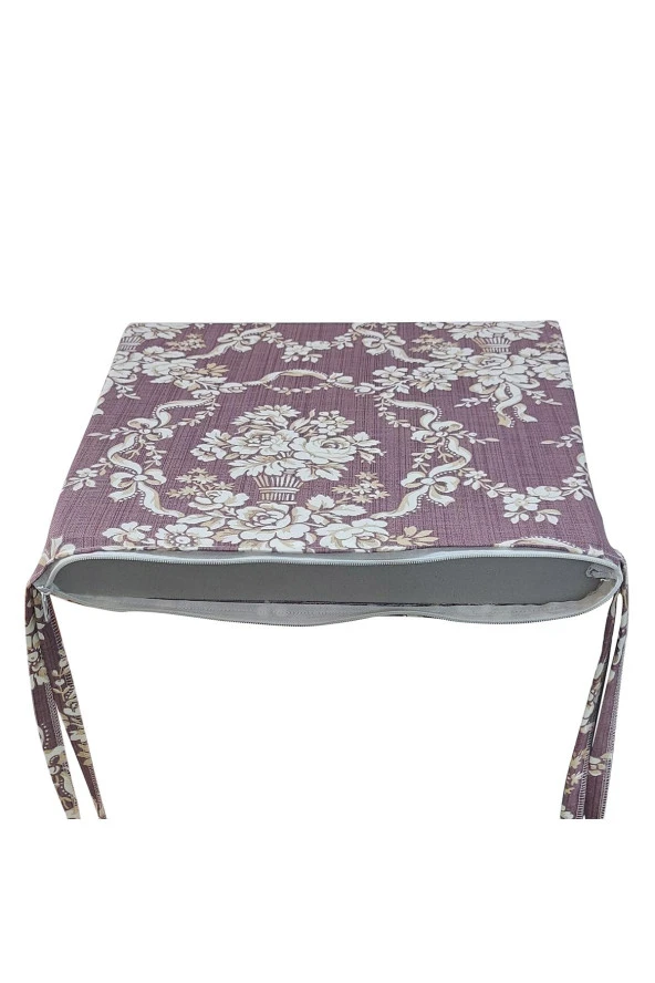 Mi̇rzade 6 Adet Duck Bezi Rattan Minderi-Taç-32278-02 | 6’lı Duck Bezi Rattan Minder – Fermuarlı - Resim 3