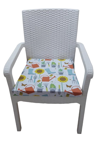 Mi̇rzade 6 Adet Duck Bezi Rattan Minderi-Taç-33712-01 | 6’lı Duck Bezi Rattan Minder – Fermuarlı - Resim 2