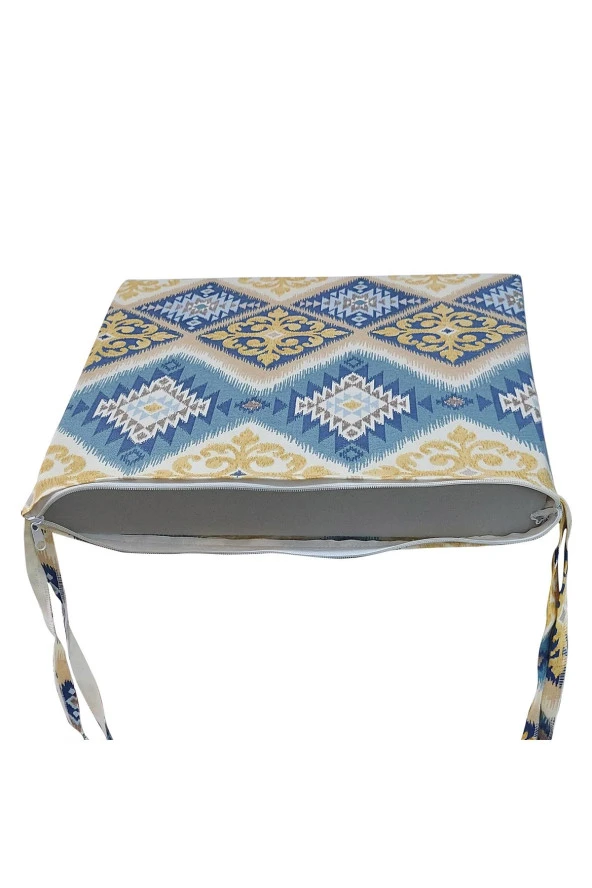 Mi̇rzade 6 Adet Duck Bezi Rattan Minderi-Eltm-Prm093495-V003 | 6’lı Duck Bezi Rattan Minder – Fermuarlı - Resim 3