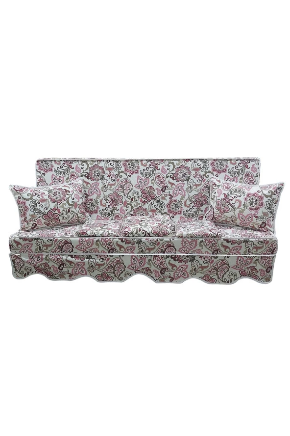 MİRZADE ELİT SALINCAK MİNDERİ SU İTİCİ KUMAŞ GRİ SÜNGER FERMUARLI SET-prm 111064 v 01 ürün görseli