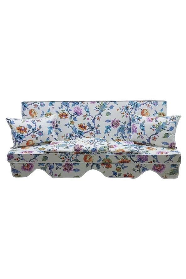 MİRZADE ELİT SALINCAK MİNDERİ SU İTİCİ KUMAŞ GRİ SÜNGER FERMUARLI SET-prm 150741 v 3 ürün görseli