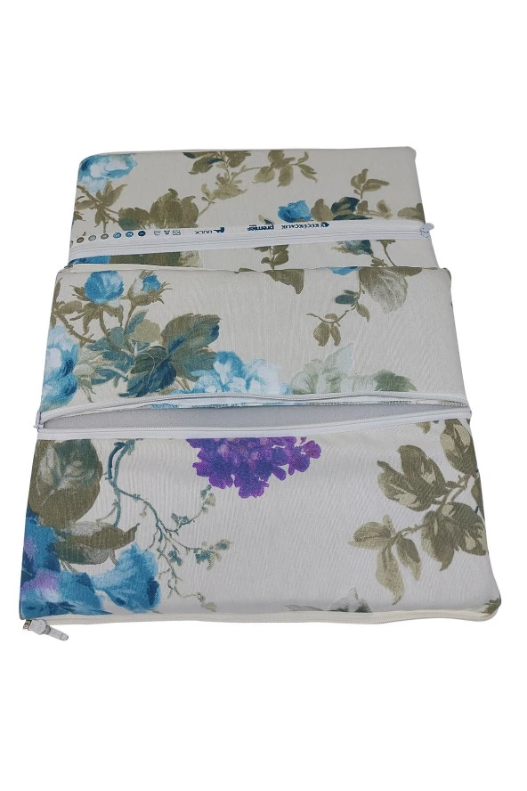 MİRZADE ELİT SALINCAK MİNDERİ SU İTİCİ KUMAŞ GRİ SÜNGER FERMUARLI SET-prm170913 v 16 - Resim 6