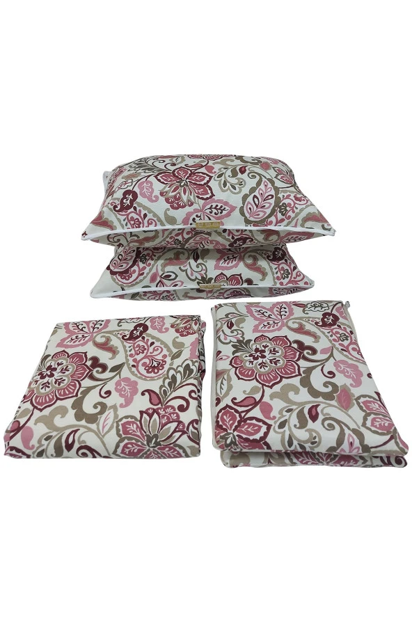 MİRZADE ELİT SALINCAK MİNDERİ SU İTİCİ KUMAŞ GRİ SÜNGER FERMUARLI SET-prm 111064 v 01 - Resim 3