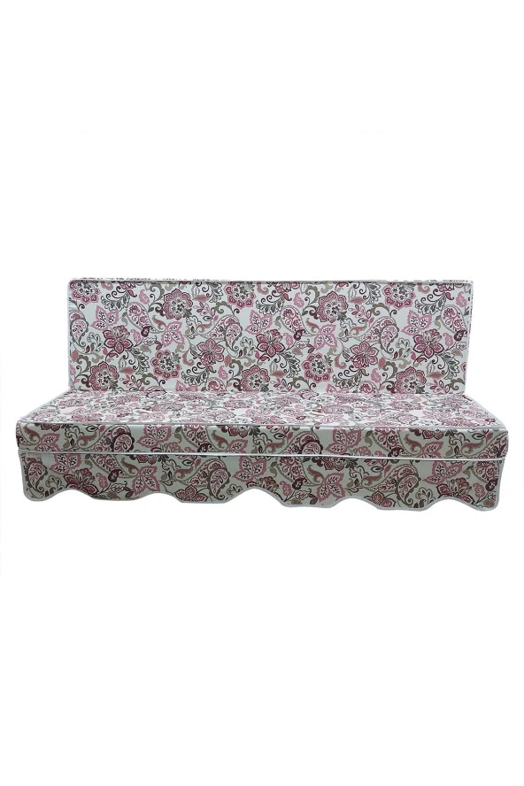 MİRZADE ELİT SALINCAK MİNDERİ SU İTİCİ KUMAŞ GRİ SÜNGER FERMUARLI SET-prm 111064 v 01 - Resim 5