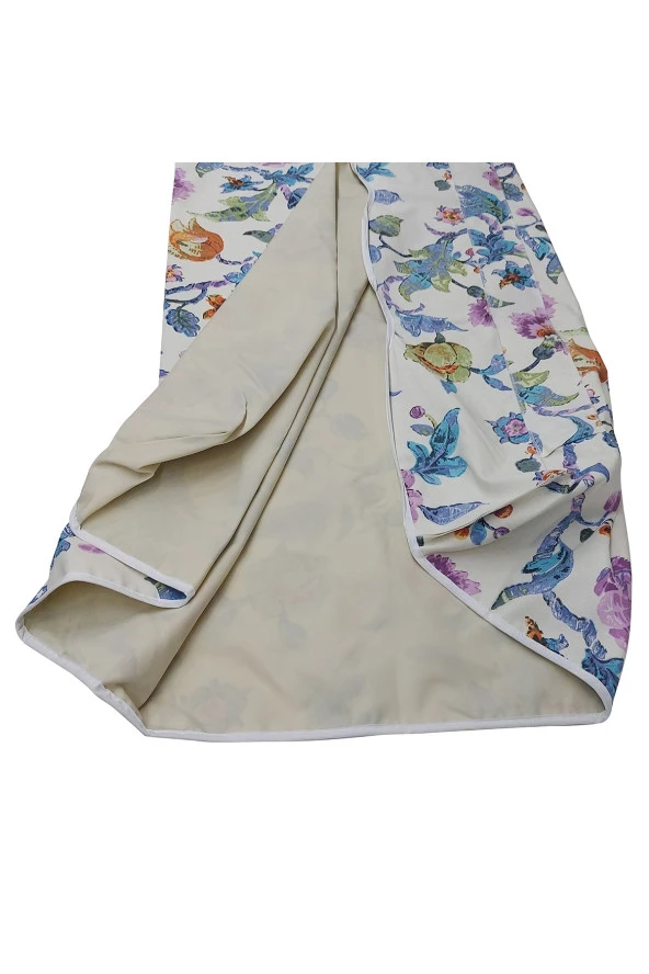 MİRZADE ELİT SALINCAK MİNDERİ SU İTİCİ KUMAŞ GRİ SÜNGER FERMUARLI SET-prm 150741 v 3 - Resim 6