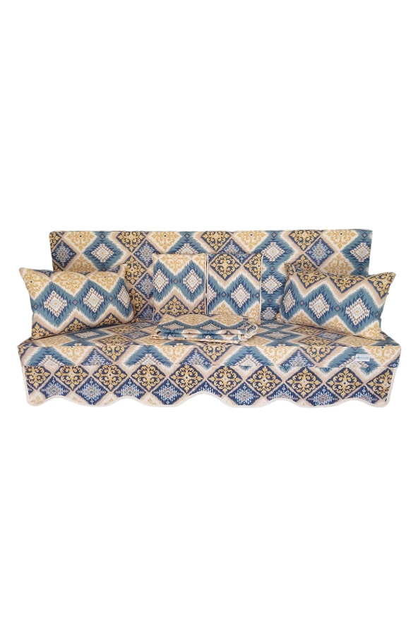 MİRZADE ELİT SALINCAK MİNDERİ SU İTİCİ KUMAŞ GRİ SÜNGER FERMUARLI SET-prm 093495 v003 ürün görseli