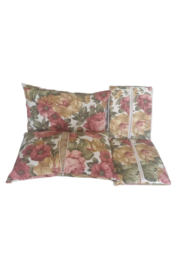 MİRZADE ELİT SALINCAK MİNDERİ SU İTİCİ KUMAŞ GRİ SÜNGER FERMUARLI SET-prm 160185 v 32 - Resim 6