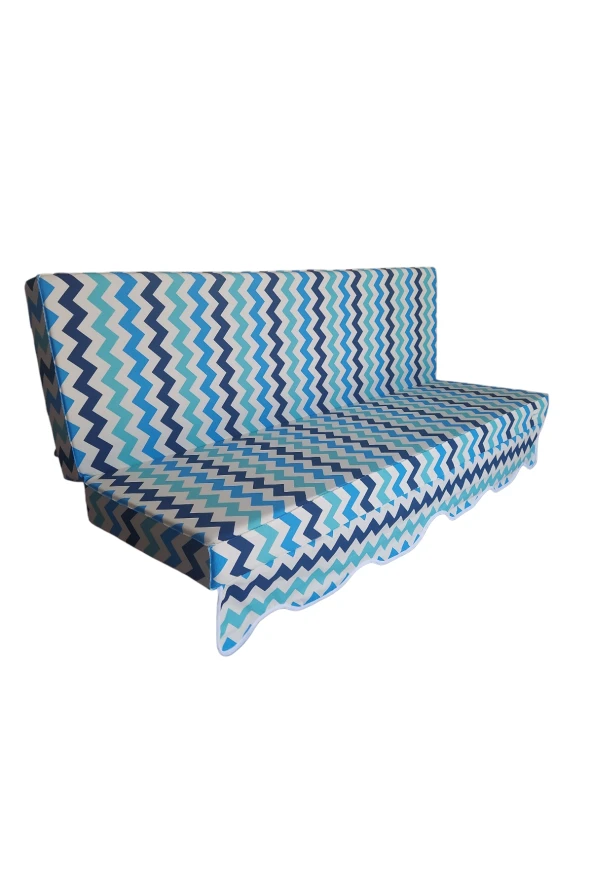 MİRZADE ELİT SALINCAK MİNDERİ SU İTİCİ KUMAŞ GRİ SÜNGER FERMUARLI SET-elit salıncak-prm 042160 v003 - Resim 4