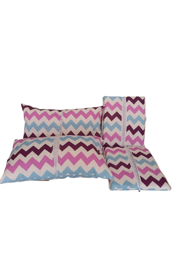 MİRZADE ELİT SALINCAK MİNDERİ SU İTİCİ KUMAŞ GRİ SÜNGER FERMUARLI SET--prm 042160 v4 - Resim 6