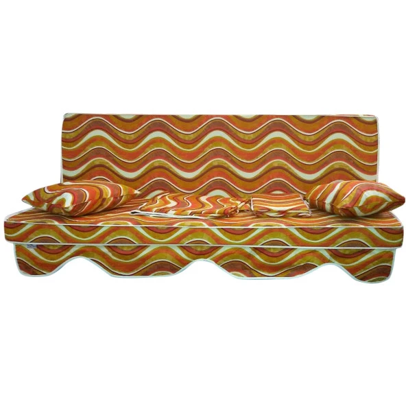 MİRZADE MEDİAN SALINCAK MİNDERİ PAMUK/POLYESTER KUMAŞ GRİ SÜNGER FERMUARLI 3 KİŞİLİK TAM SET KONFORLU ÜRÜN-228 ürün görseli