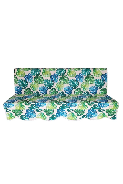 MİRZADE SOFA SOFT KUMAŞ TENTESİZ 28 DNS SÜNGER  SALINCAK MİNDERİ-sofa salıncak incir yaprağı - Resim 3