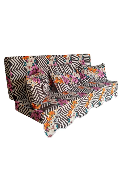 MİRZADE SOFA SOFT KUMAŞ TENTESİZ 28 DNS SÜNGER  SALINCAK MİNDERİ-sofa salıncak siyah sarmaşık - Resim 2