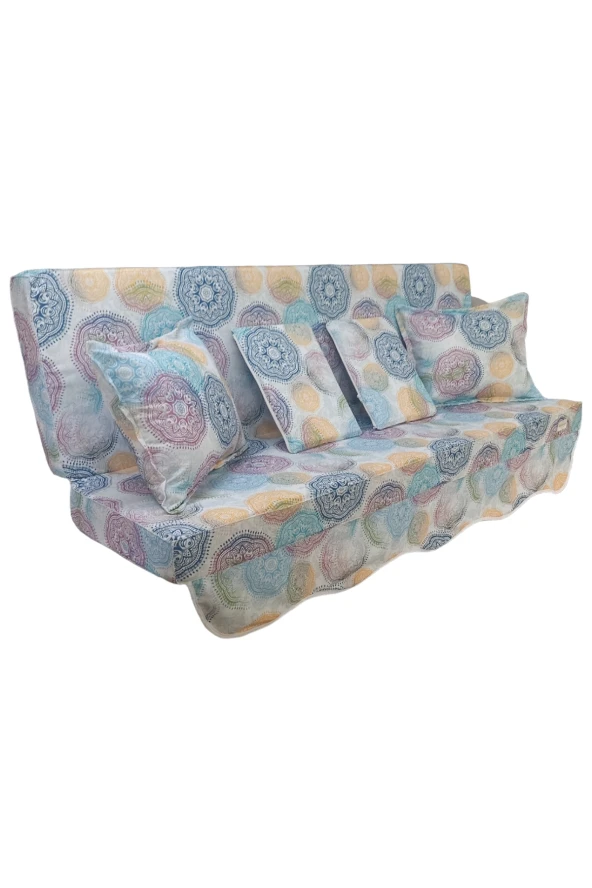 MİRZADE SOFA SOFT KUMAŞ TENTESİZ 28 DNS SÜNGER  SALINCAK MİNDERİ-sofa salıncak PD6391 - Resim 2
