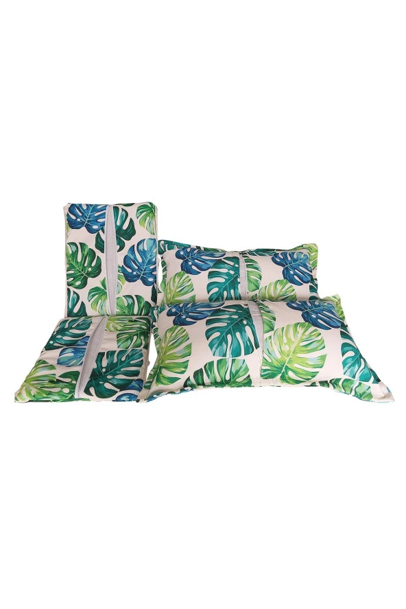 MİRZADE SOFA SOFT KUMAŞ TENTESİZ 28 DNS SÜNGER  SALINCAK MİNDERİ-sofa salıncak incir yaprağı - Resim 5